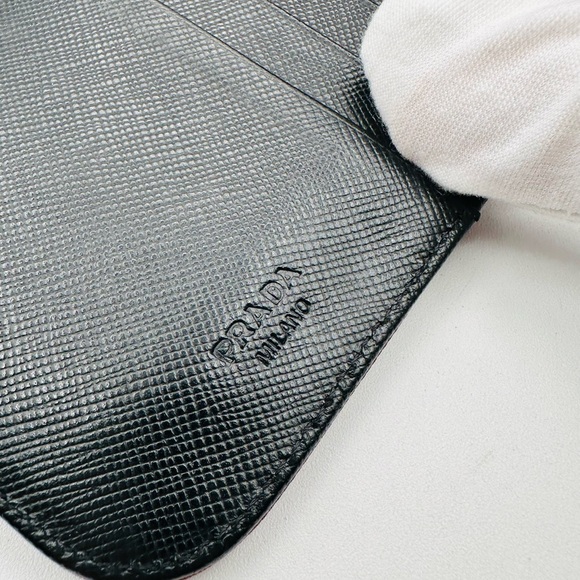 Prada Men's Burgundy Wallet - Picture 6 of 10